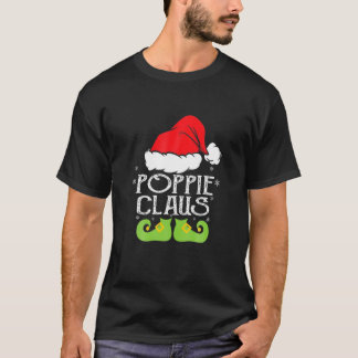 Poppie Santa Clause Familienmitglieder Matching Pa T-Shirt