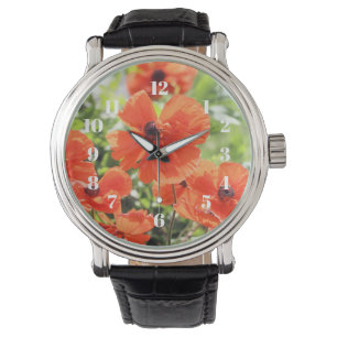 Poppies Armbanduhr