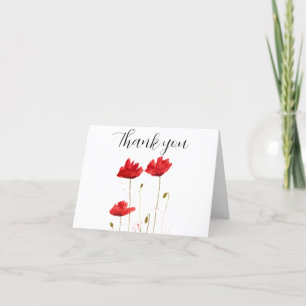 Poppies Baby shower Floral Rouge Merci
