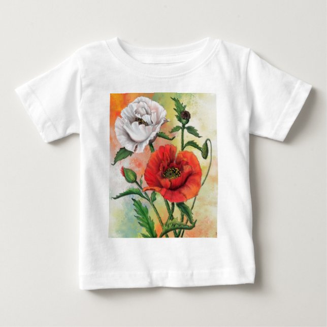 Poppies Baby T - Shirt (Vorderseite)