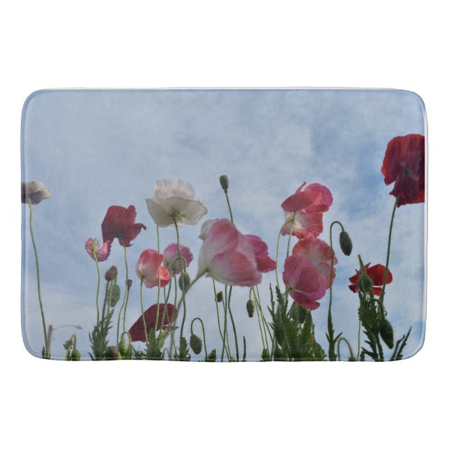 Poppies Badematte (Vorderseite)