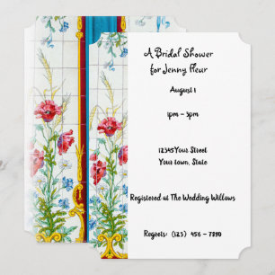 Poppies de Flore, Pavot nuptiale Invitation à la d