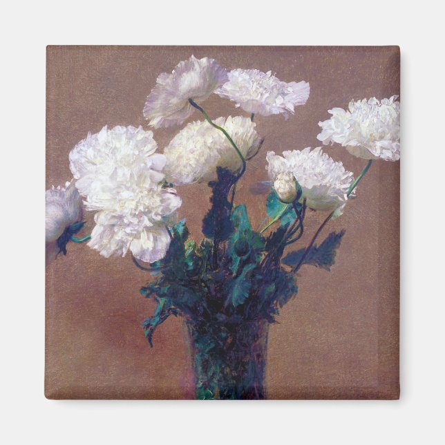 Poppies, Henri Fantin-Latour Magnet (Vorne)