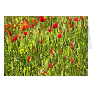 Poppies hypnotiques surréalistes