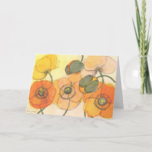 Poppies Karte