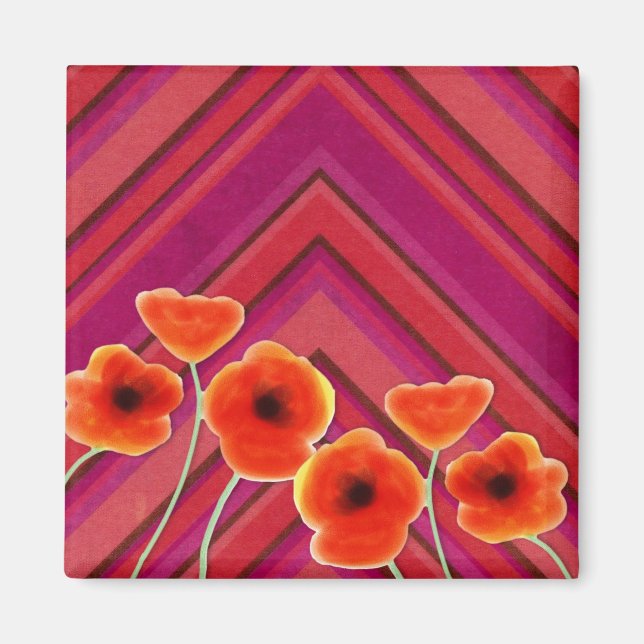 Poppies Magnet (Vorne)
