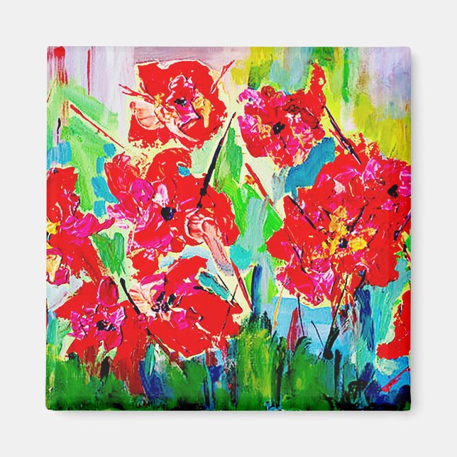 Poppies Magnet (Vorne)