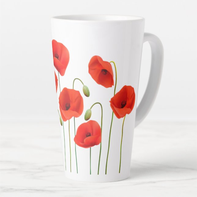 Poppies Milchtasse (Rechte Ecke)