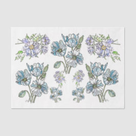 Poppies & Peonies - Dekoupage Tissue Seidenpapier