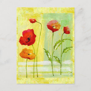 Poppies Postkarte