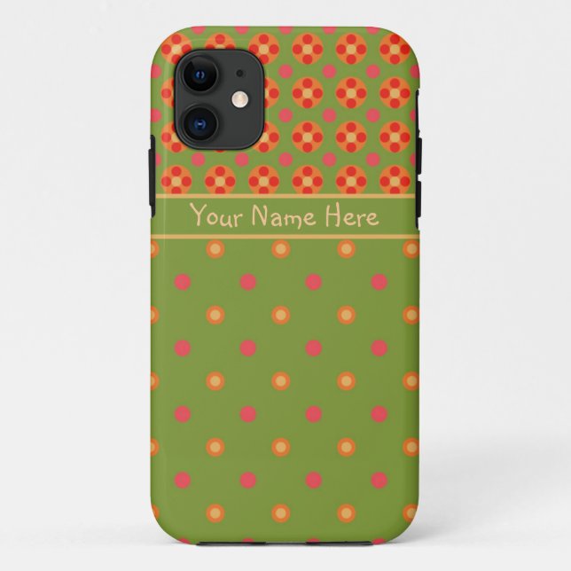 Poppies rétro, Pois iPhone 5/5s Xtreme Coque (Dos)