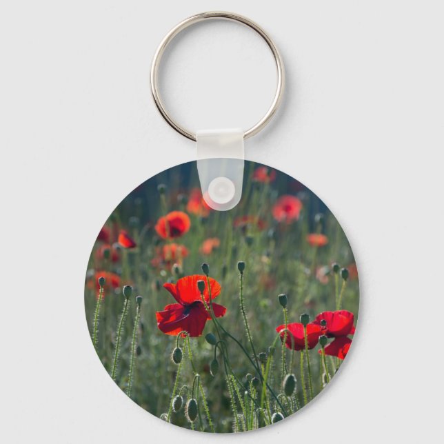 Poppies Schlüsselanhänger (Vorderseite)