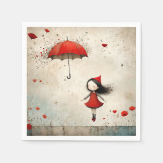 Poppies Serviette