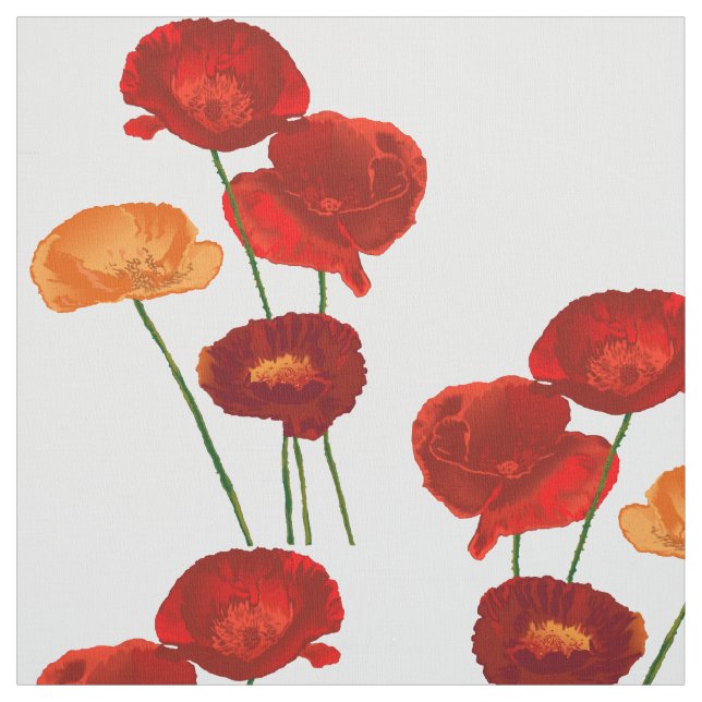 Poppies Stoff (Muster)