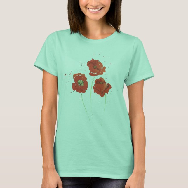 Poppies T-Shirt (Vorderseite)