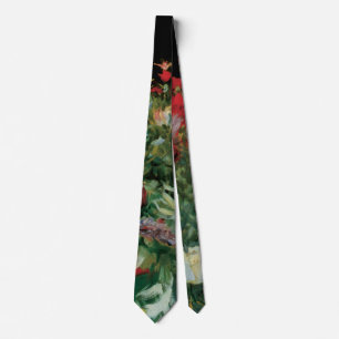 Poppies von John Singer Sargent, Vintage Blume Krawatte
