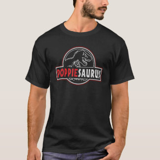 Poppiesaurus Rex Dinosaur Poppie Saurus Family Mat T-Shirt