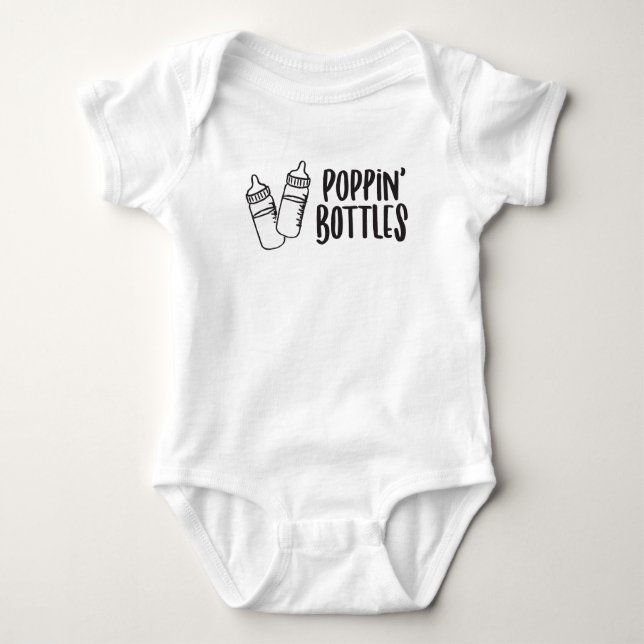 Poppin Bodysuit Baby Strampler (Vorderseite)