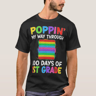 Poppin meinen Weg bis 100 Tage des 1. T-Shirt