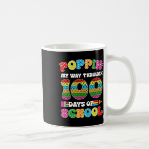 Poppin meinen Weg durch 100 Tage Schulkinder 100 t Kaffeetasse