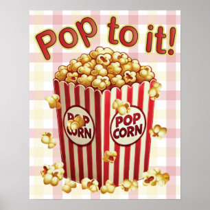 Poppin 'mit Stil - "Los geht's!" Poster