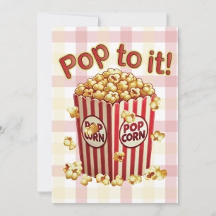 Poppin' with Style - "Pop dazu!" Einladung