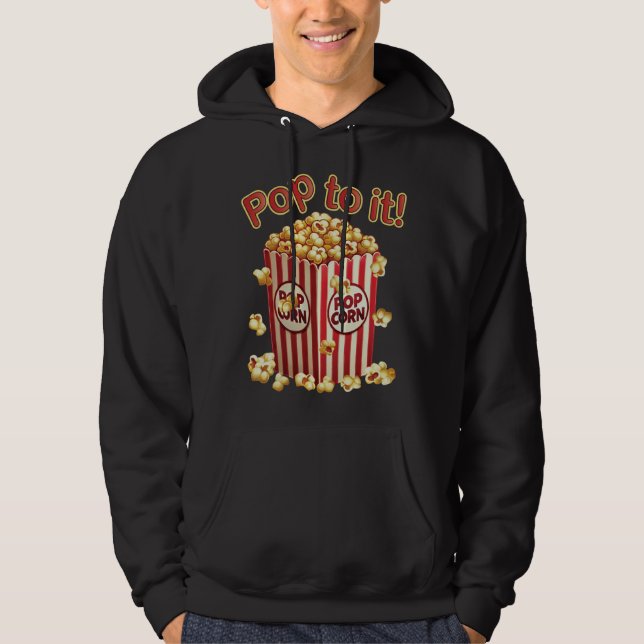 Poppin' with Style - "Pop dazu!" Hoodie (Vorderseite)