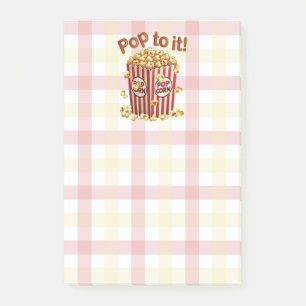 Poppin' with Style - "Pop dazu!" Post-it Klebezettel
