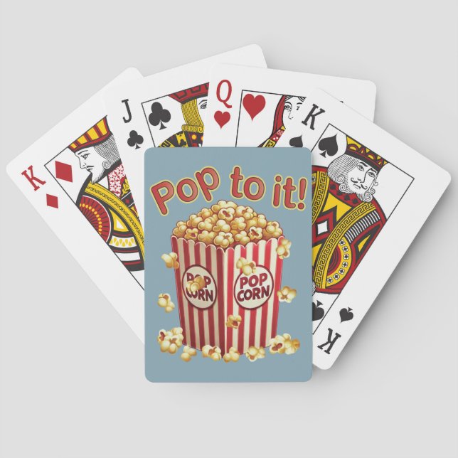 Poppin' with Style - "Pop dazu!" Spielkarten (Rückseite)