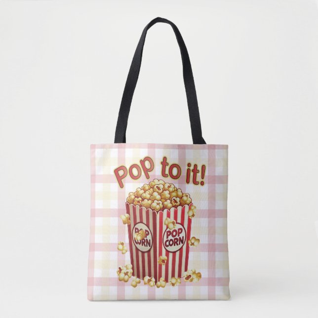 Poppin' with Style - "Pop dazu!" Tasche (Vorderseite)