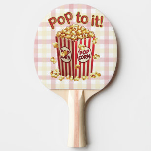 Poppin' with Style - "Pop dazu!" Tischtennis Schläger