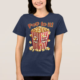 Poppin' with Style - "Pop dazu!" Tri-Blend Shirt
