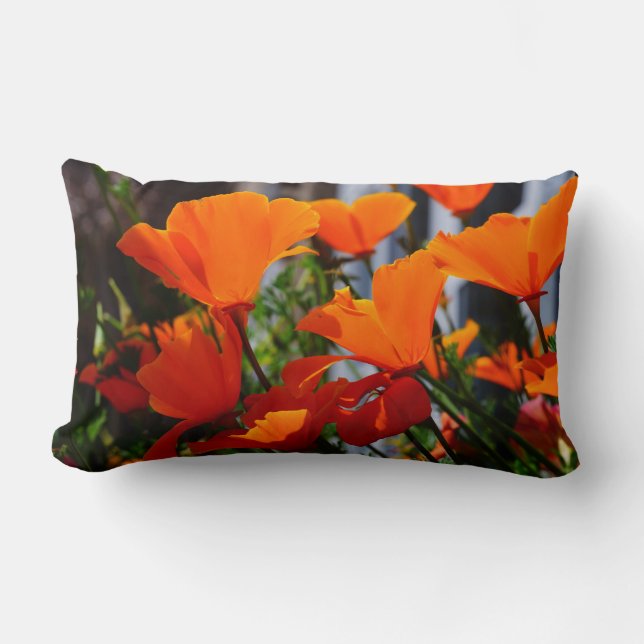 Poppin's Poppies! Lendenkissen (Vorderseite)