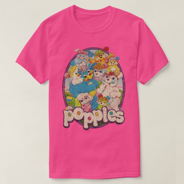 Popples Friendship Crew 1986 T-Shirt (Design vorne)