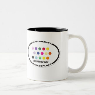 popponesset Minigolf Zweifarbige Tasse