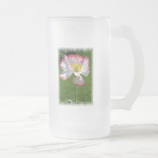 Popppy Foto-mattierte Bier-Tasse Mattglas Bierglas
