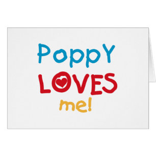 Poppy aime moi t-shirts et cadeaux