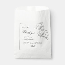 Poppy Blume Geschenktütchen