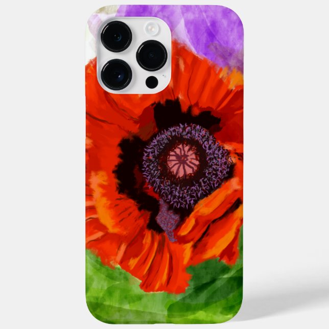 Poppy Case-Mate iPhone 14 Pro Max Hülle (Rückseite)