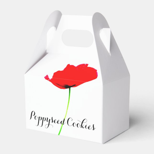 POPPY Collection 01 Poppyseed Cookies Gefälligkeit Geschenkschachtel (Vorderseite)