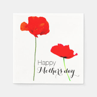 POPPY Collection 03 Muttertag Papier Napkins Serviette