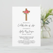Poppy Cross Celebration of Life Funeral