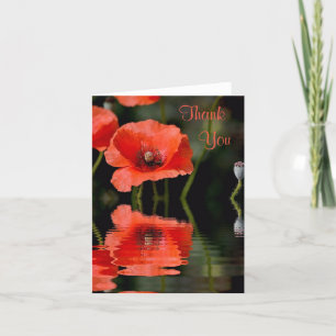 Poppy Danky Card Dankeskarte