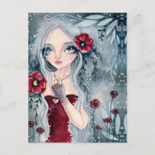 Poppy, de la brume - Carte postale