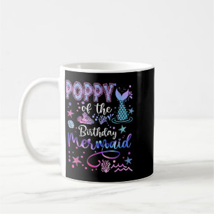 Poppy der Geburtstagsmeerjungfrau Lustiger 1. Gebu Kaffeetasse