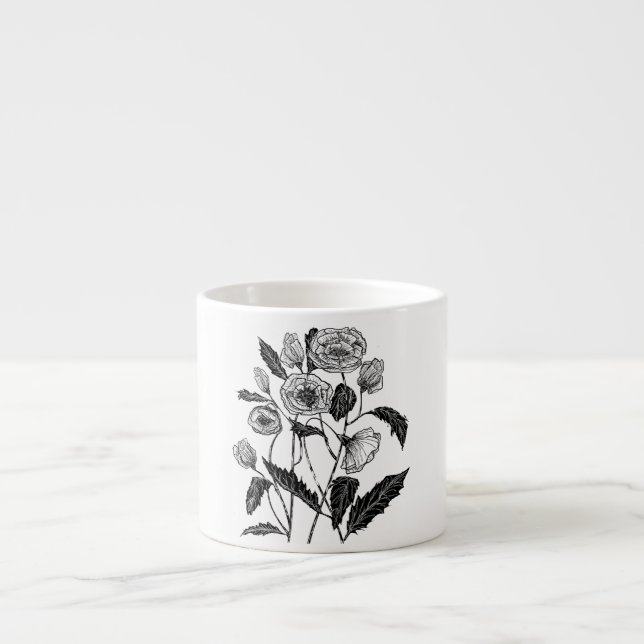 Poppy Espresso Cup Espressotasse (Vorderseite)