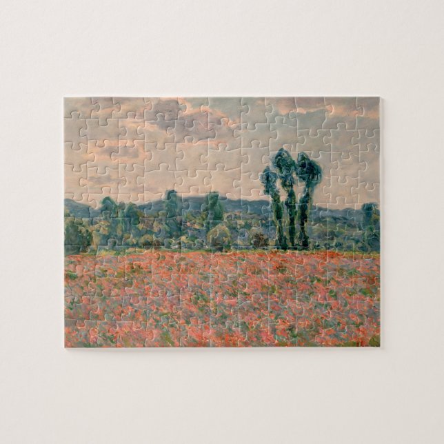 Poppy Field - Claude Monet (Horizontal)