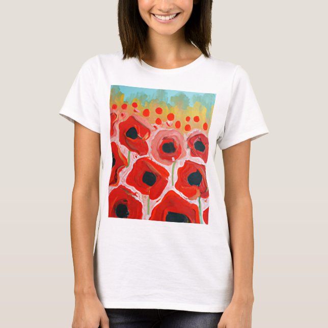 Poppy Field Collection T-Shirt (Vorderseite)