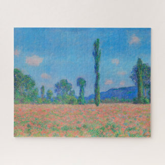 Poppy Field, Giverny von Claude Monet Impressionis