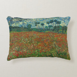 Poppy Field - Vincent van Gogh Dekokissen
